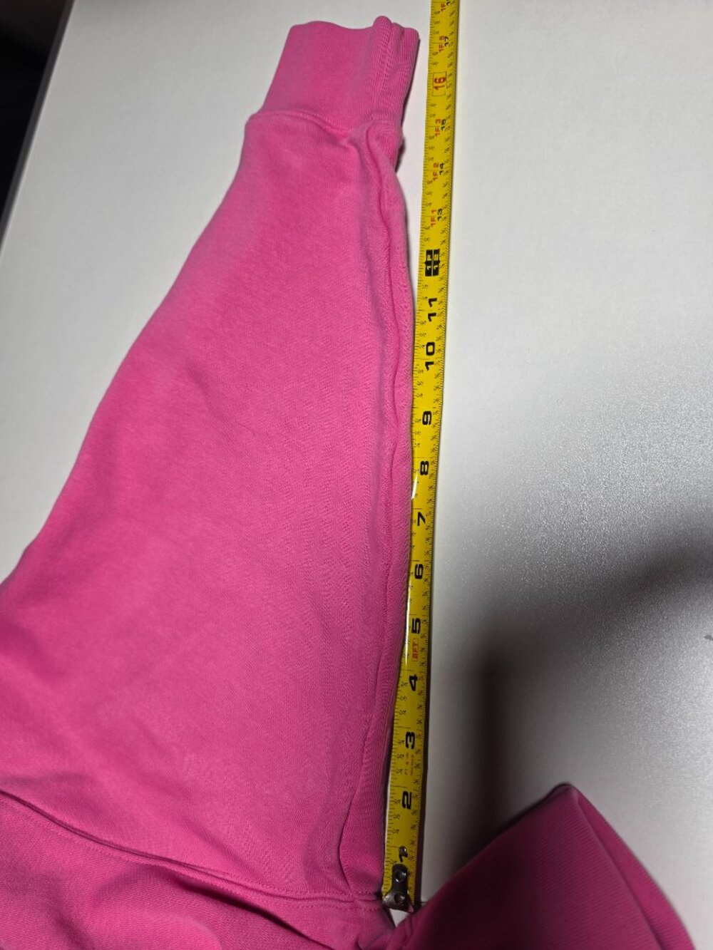 Nike Phoenix Fleece Women's Pink Crewneck Oversized Cropped Sweatshirt Sz M - Picture 8 of 12